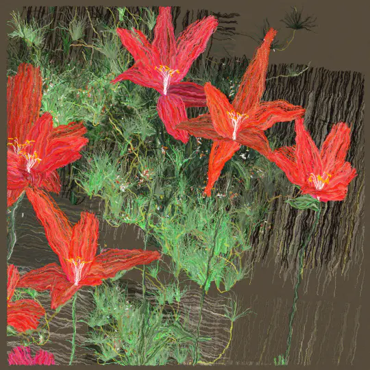 The Soul of Flowers #16, capture at mint