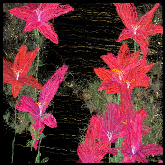 The Soul of Flowers #13, capture at mint