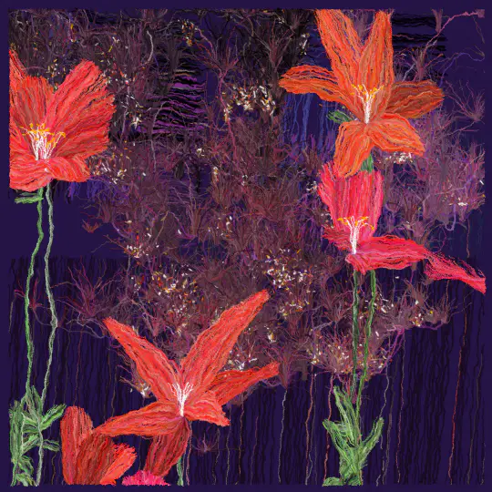The Soul of Flowers #38, capture at mint