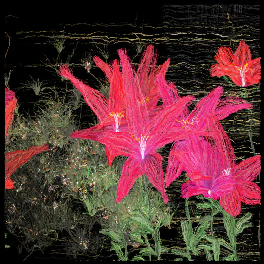 The Soul of Flowers #18, capture at mint