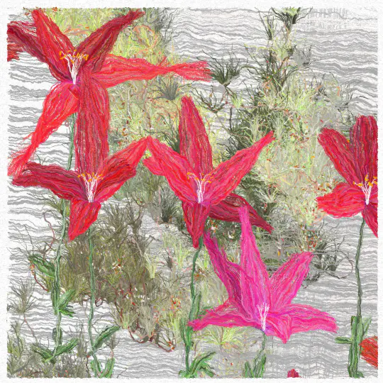 The Soul of Flowers #25, capture at mint