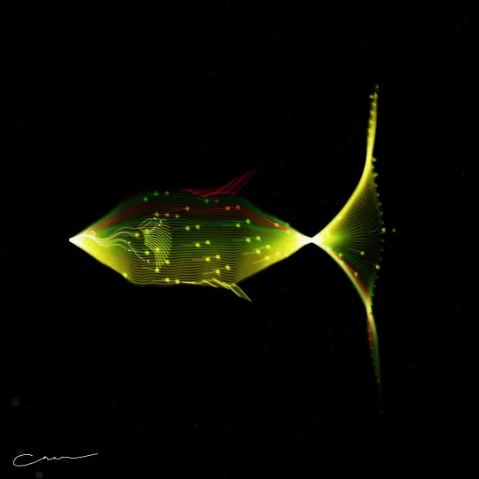 SoulFish #16, capture at mint