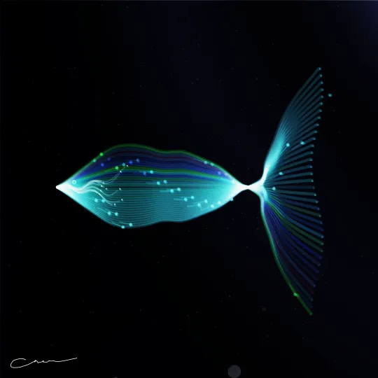 SoulFish #35, capture at mint