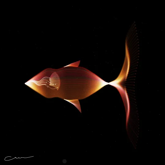 SoulFish #15, capture at mint