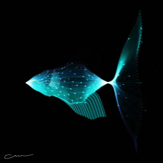 SoulFish #19, capture at mint