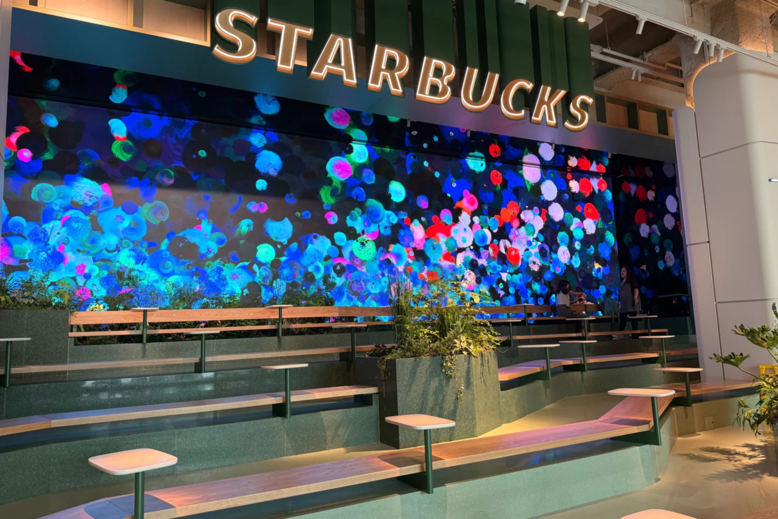 Coffee Dreamscape on a service day