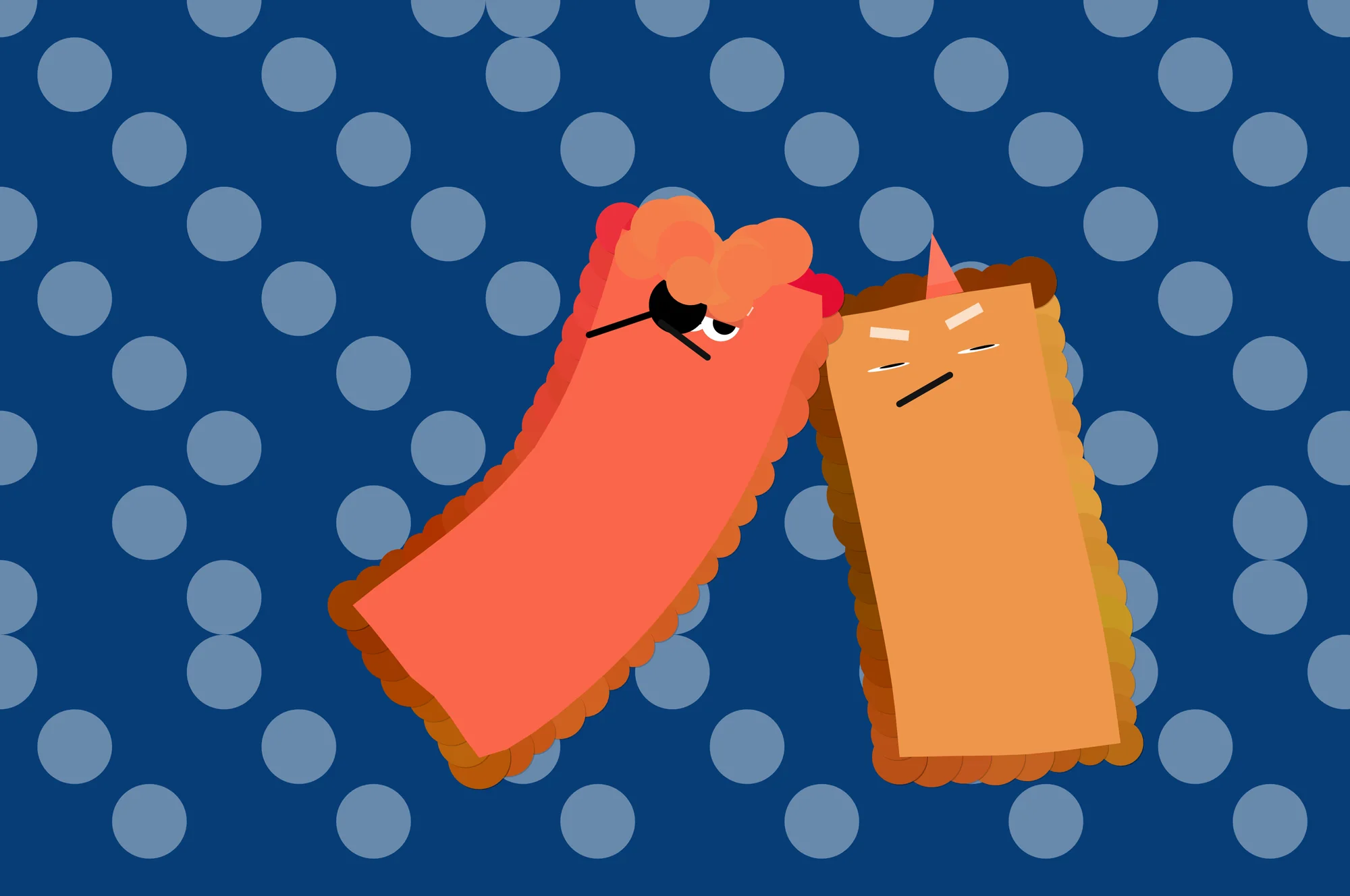 CryptoPochi, Blue dots, two of them