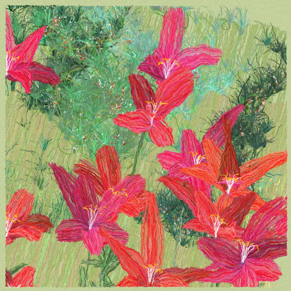 The Soul of Flowers #2, theme Meadow