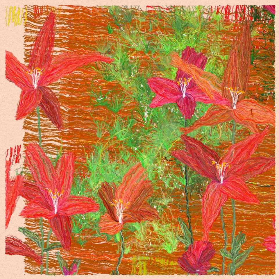 The Soul of Flowers #46, theme Oceanic