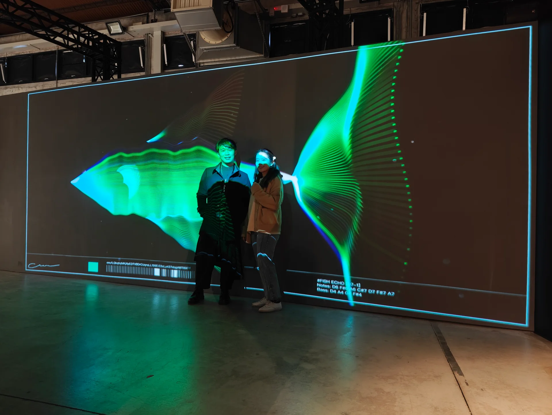 Soul Fish on site: DIGI-FI Yilan: a photo with your own fish