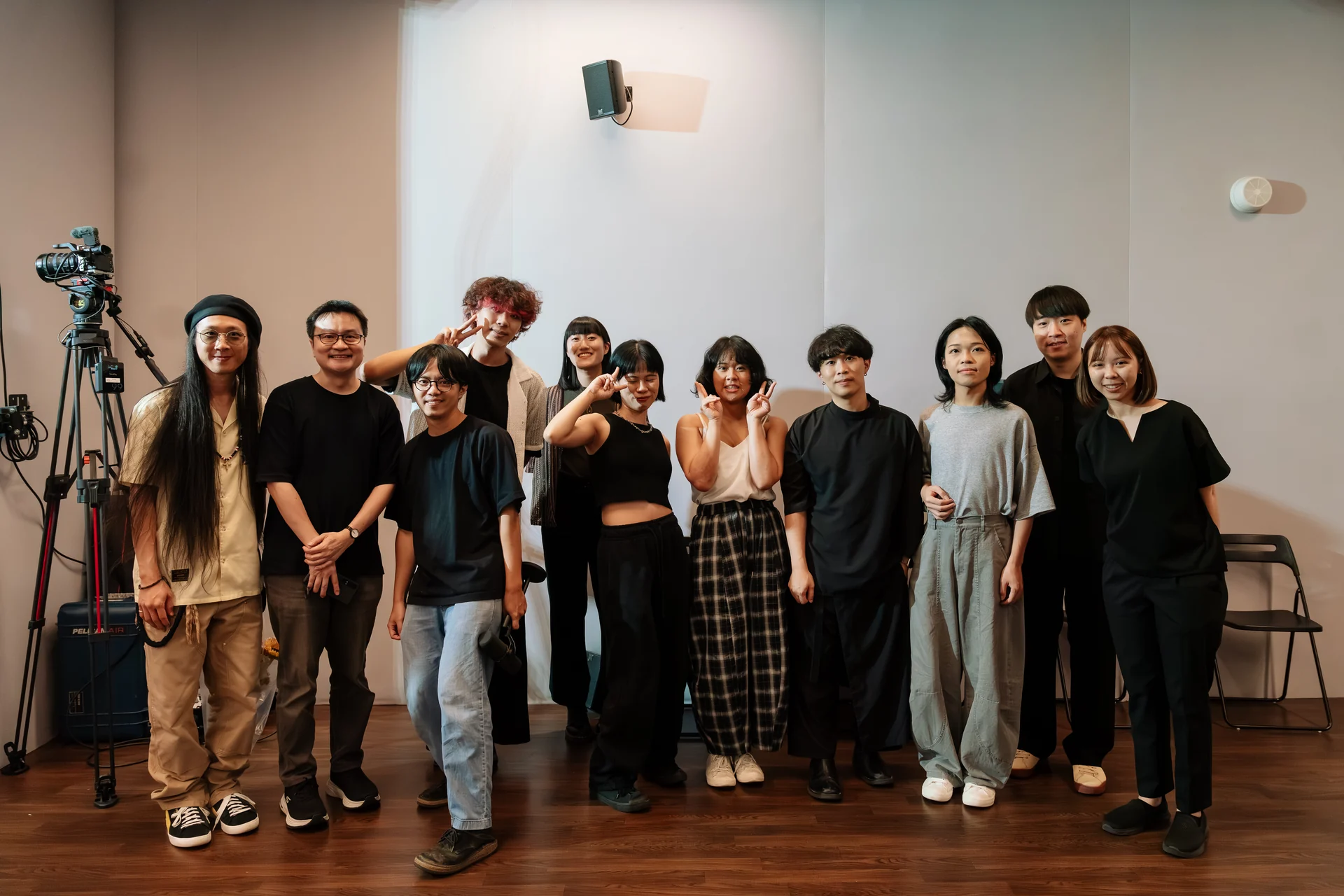 The Last Input premiere: Group photo