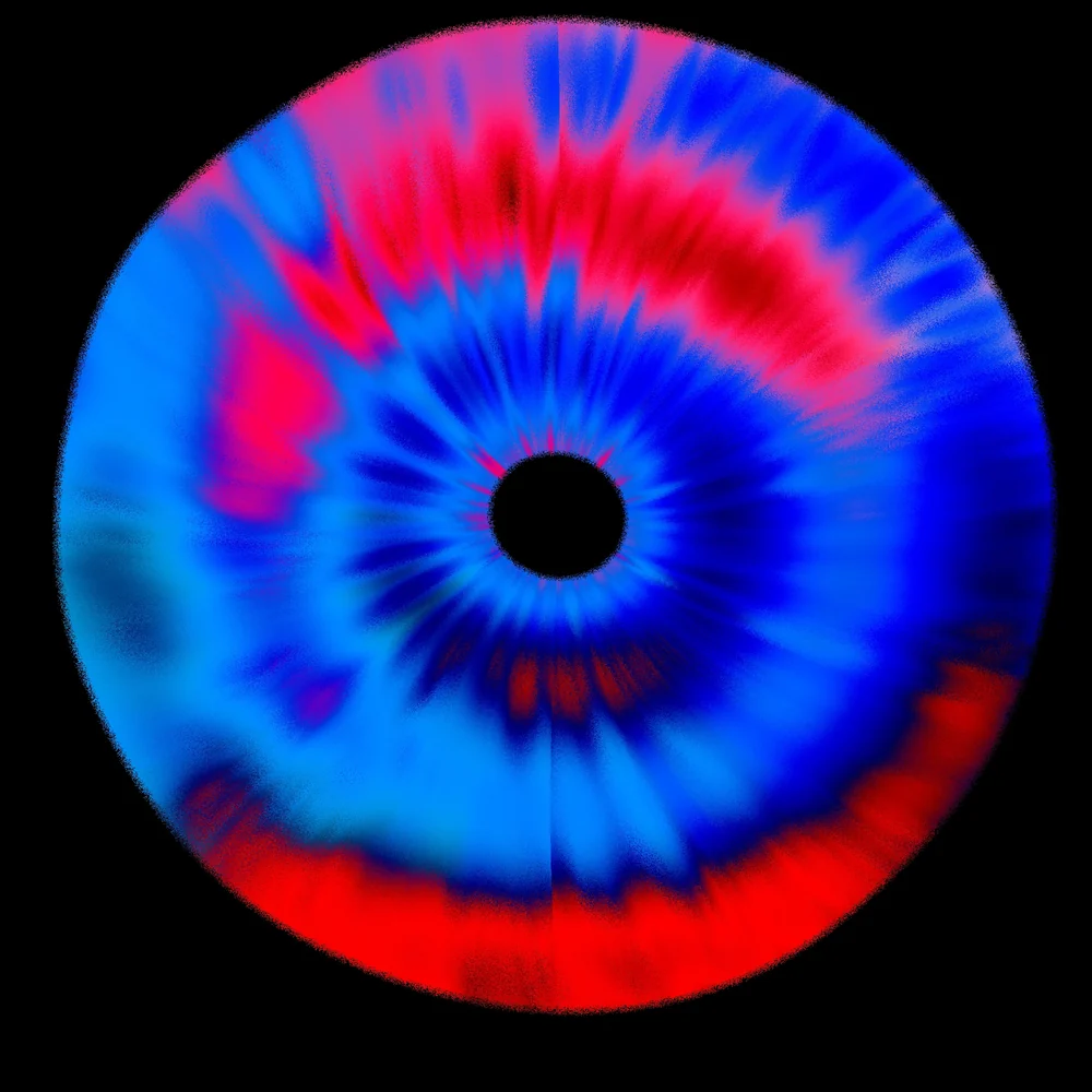 The eye 0 minutes after opening