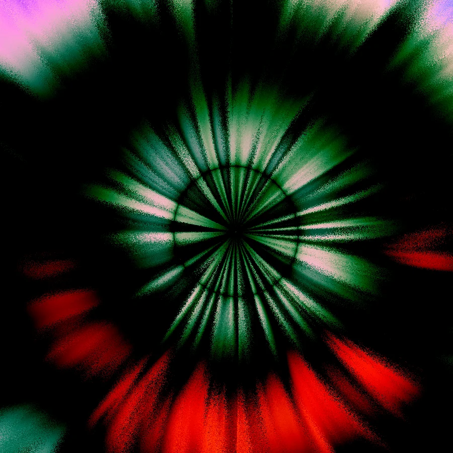 The centre in an image saved on 11 November 2021: radiating lines