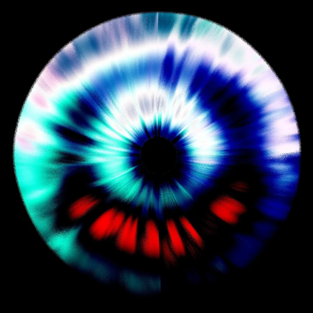 The eye 52 minutes after opening